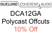 Duelund DCA12GA 600Vdc tinned copper multistrand wire in Polycast sleeving - OFFCUTS