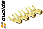 Oyaide GYT Gold plated Spade lug (set of 4)