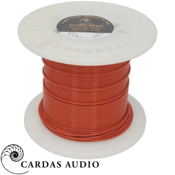 Cardas 17.5 AWG Red (1.15mm dia.) Litz Copper multistrand wire (1m)