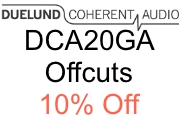 Duelund DCA20GA tinned copper multistrand wire in cotton and oil - OFFCUTS
