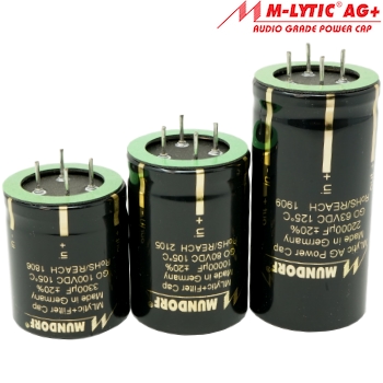 Mundorf MLytic AG+ Electrolytic Capacitors