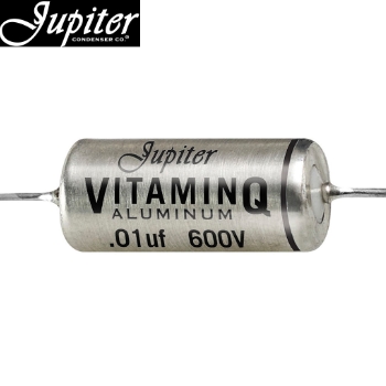 TH8001-6103K: 0.01uF 600Vdc Jupiter Aluminium Foil - Vitamin-Q Paper-in-Oil Capacitor