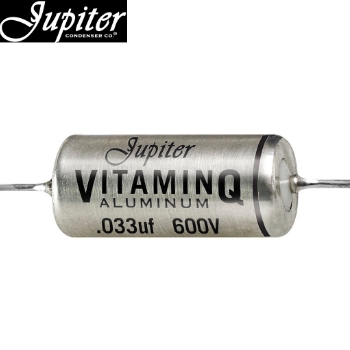 JTH8001-6333K: 0.033uF 600Vdc Jupiter Aluminium Foil - Vitamin-Q Paper-in-Oil Capacitor