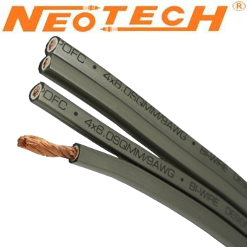NES-5007: Neotech UP-OFC Copper Bi-wire Speaker Cable (1m)
