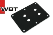 WBT-0531 Aluminium anodised mounting plate, 110mm x 150mm