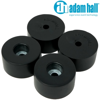 4909M4AH: Adam Hall Rubber Feet 38mm x 20mm (pack of 4)