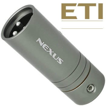 ETI Research Nexus XLR Male Connector - RED