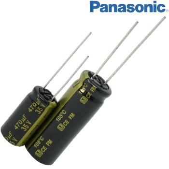 Panasonic FM Electrolytic Capacitors