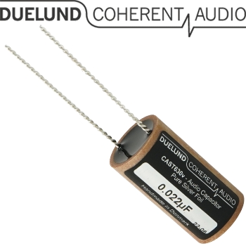 CASTDCAG-002: 0.022uF 630Vdc Duelund CAST PIO Pure Silver Capacitor