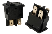 Arcolectric (Bulgin) Mains On-Off Minature Rocker Switch DPST