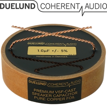 CASTCU-050: 1uF 100Vdc Duelund CAST PIO Pure Copper Capacitor