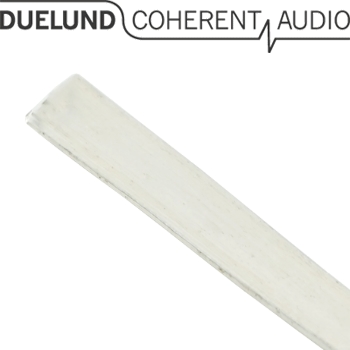 Duelund Flat Pure Silver Foil, 2.5mm x 0.3mm (0.5m)