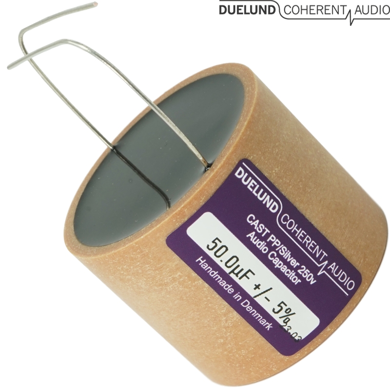 Duelund CAST PP & PP/Silver Hybrid Polypropylene Capacitors 250Vdc