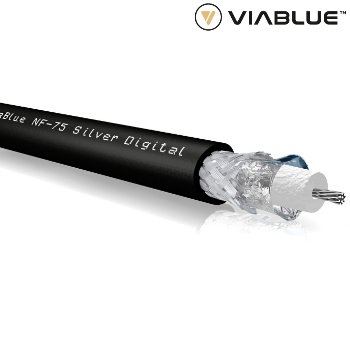 Viablue NF-75 Copper Silver plated Digital Cable