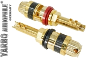 BP-007GP: Yarbo gold plated speaker posts (pair)
