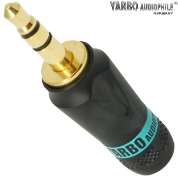 GY-3.5GB: Yarbo 3.5mm stereo jack plug, gold plated