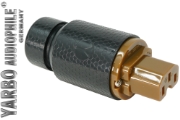 GY-PS202PLUG: Yarbo C13 IEC plug, red copper