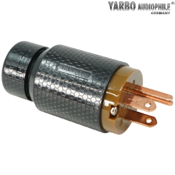 GY-PS101PLUG: Yarbo US mains plug, red copper
