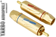 RCA-010G: Yarbo RCA plugs, gold plated