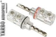 SC-05RP: Yarbo Rhodium plated BFA banana plugs