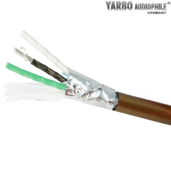 SP-2200PW: Yarbo Copper Silver-plated Mains Cable (0.5m)