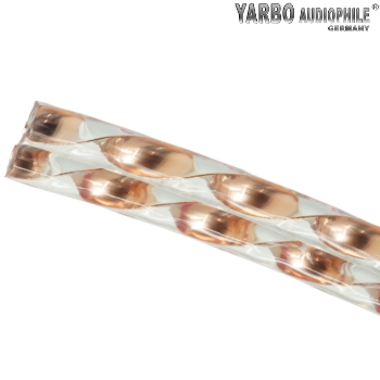 SP-FC100: Yarbo Solid Flat Copper twisted Speaker Cable 