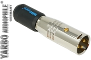 XLR900A-M: Yarbo male XLR plug gold plated