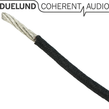 Duelund DCA10GA tinned copper multistrand wire in cotton and oil (1m)