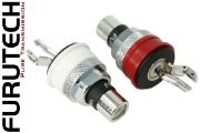 Furutech FP-901(R) Rhodium-plated RCA Sockets