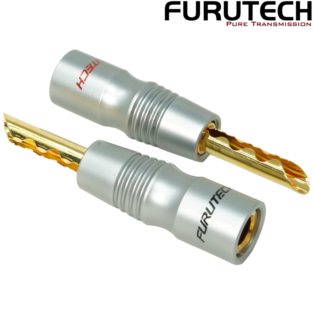 FP-200B(G): Furutech FP-200B Gold-plated Banana Plugs (pack of 4)