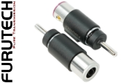 Furutech FT-212(R) Rhodium-plated Banana Plugs