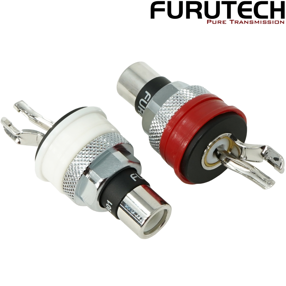 Furutech FP-901(R) Rhodium-plated RCA Sockets