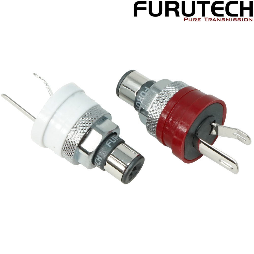 Furutech FT-903(R) Rhodium-plated RCA Sockets