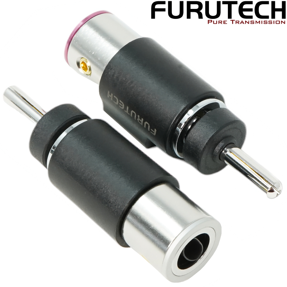 Furutech FT-212(R) Rhodium-plated Banana Plugs