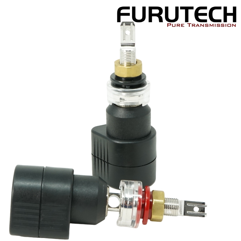 Furutech FT-809(R) Pure Copper Rhodium-plated Torque Guard Binding Posts