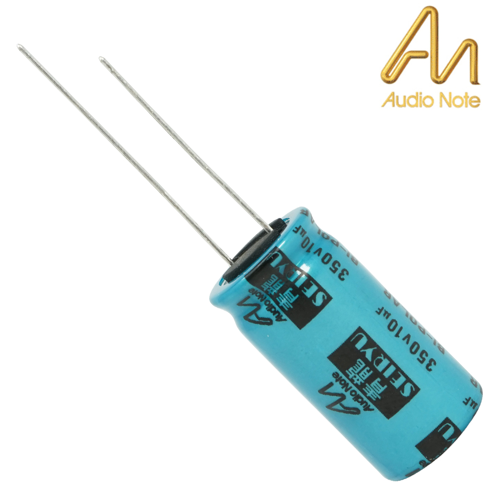 CAP-100-S-10U-350V-NP: 10uF 350Vdc Audio Note Seiryu NON-POLAR Electrolytic Capacitor