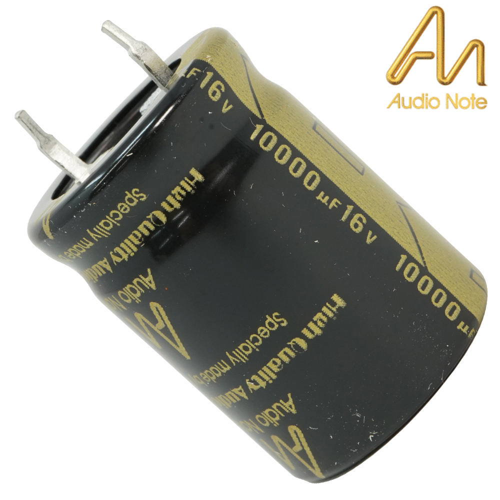 CAP-100-STDR-10000U-16V: 10000uF 16Vdc Audio Note Standard Electrolytic Capacitor