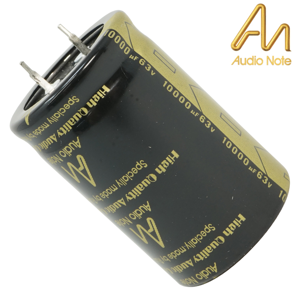CAP-100-STDR-10000U-63V: 10000uF 63Vdc Audio Note Standard Electrolytic Capacitor