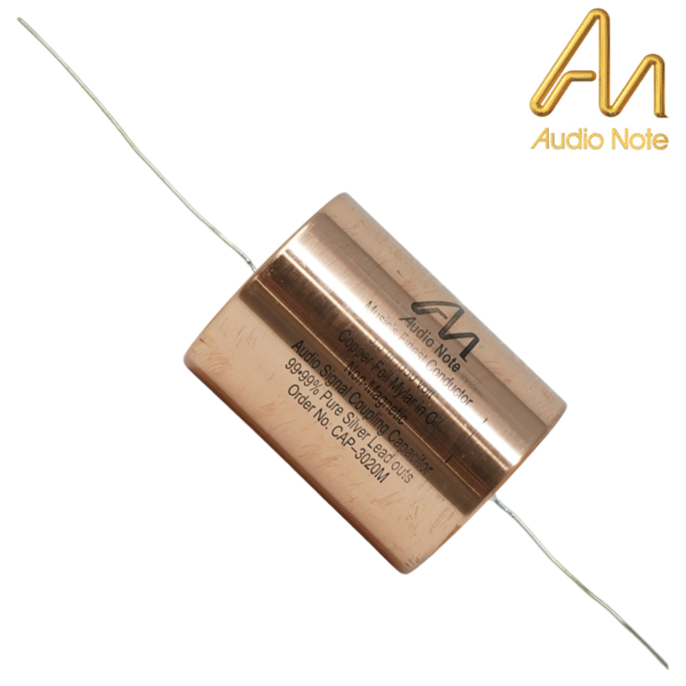 CAP-3020: 3.3uF 630Vdc Audio Note Copper Foil Capacitor