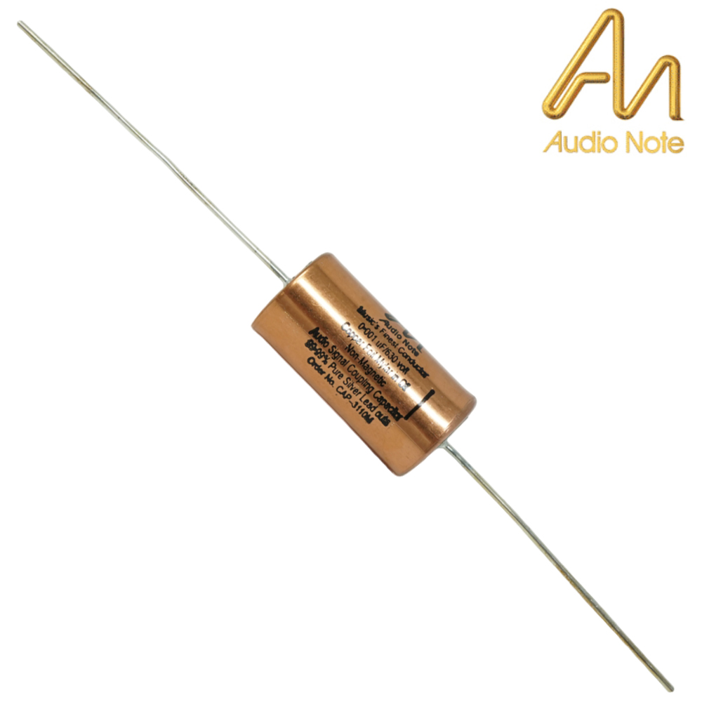 CAP-3110: 0.001uF 630Vdc Audio Note Copper Foil Capacitor