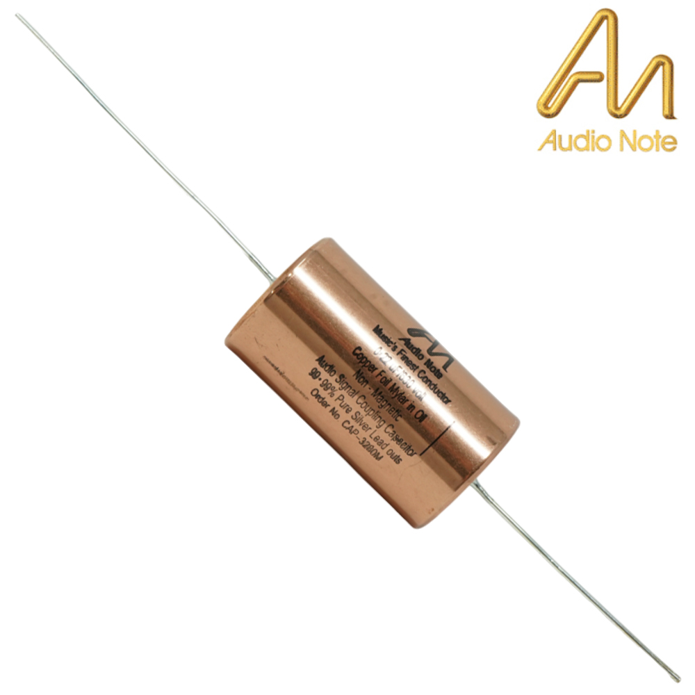 CAP-3280: 0.22uF 630Vdc Audio Note Copper Foil Capacitor
