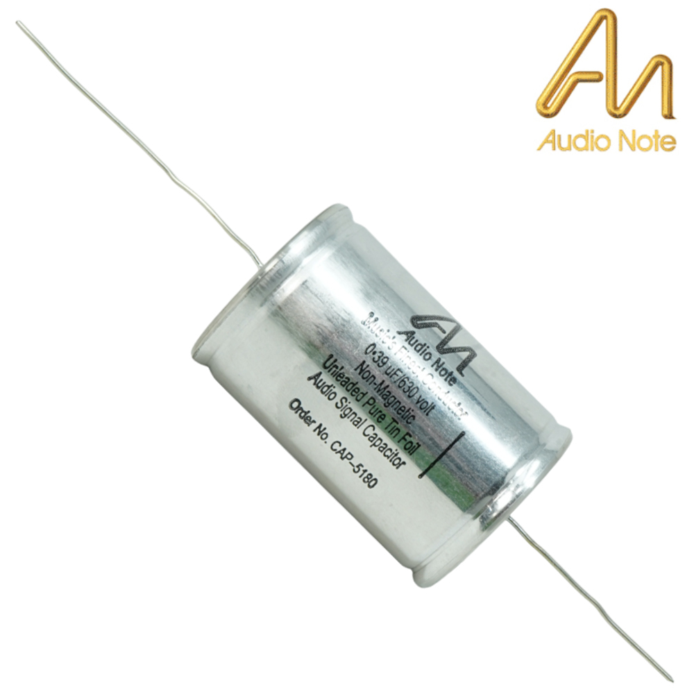 CAP-5180: 0.39uF 630Vdc Audio Note Tin Foil Capacitor