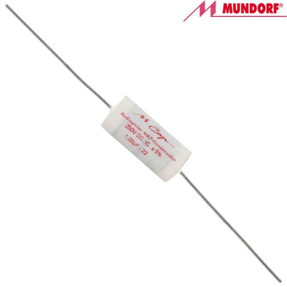 MCAP250-1,0: 1uF 250Vdc Mundorf MCap MKP Classic Capacitor