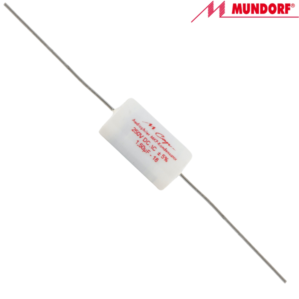 MCAP250-1,5: 1.5uF 250Vdc Mundorf MCap MKP Classic Capacitor
