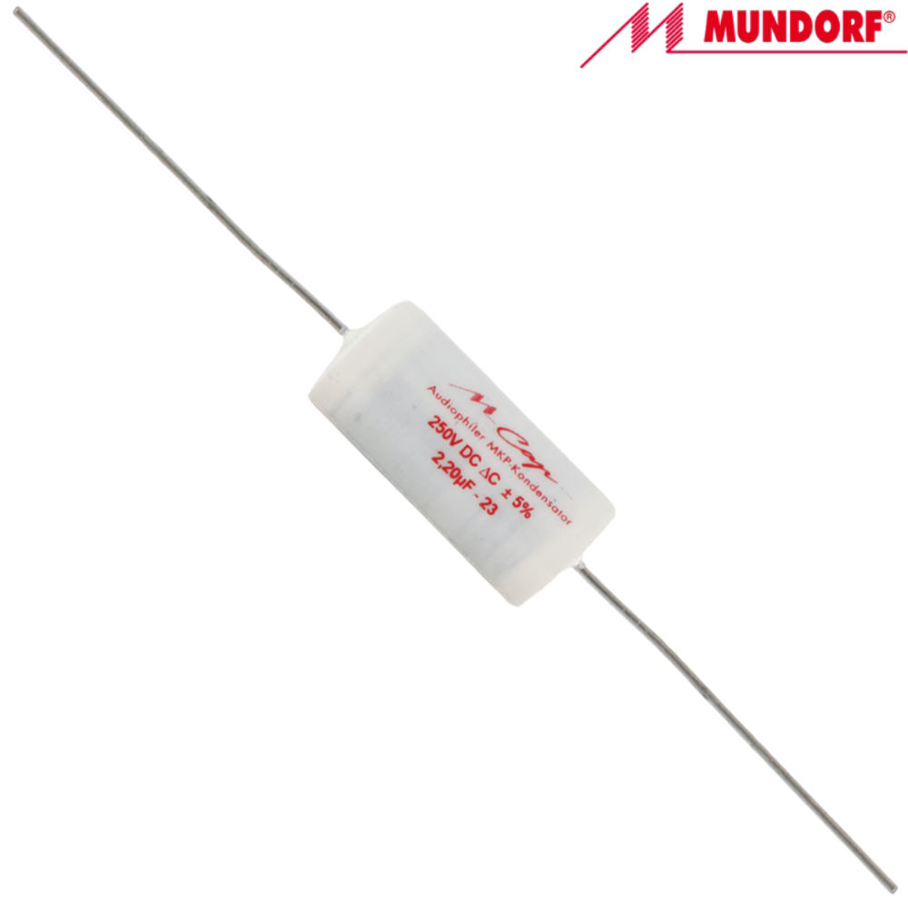 MCAP250-2,2: 2.2uF 250Vdc Mundorf MCap MKP Classic Capacitor