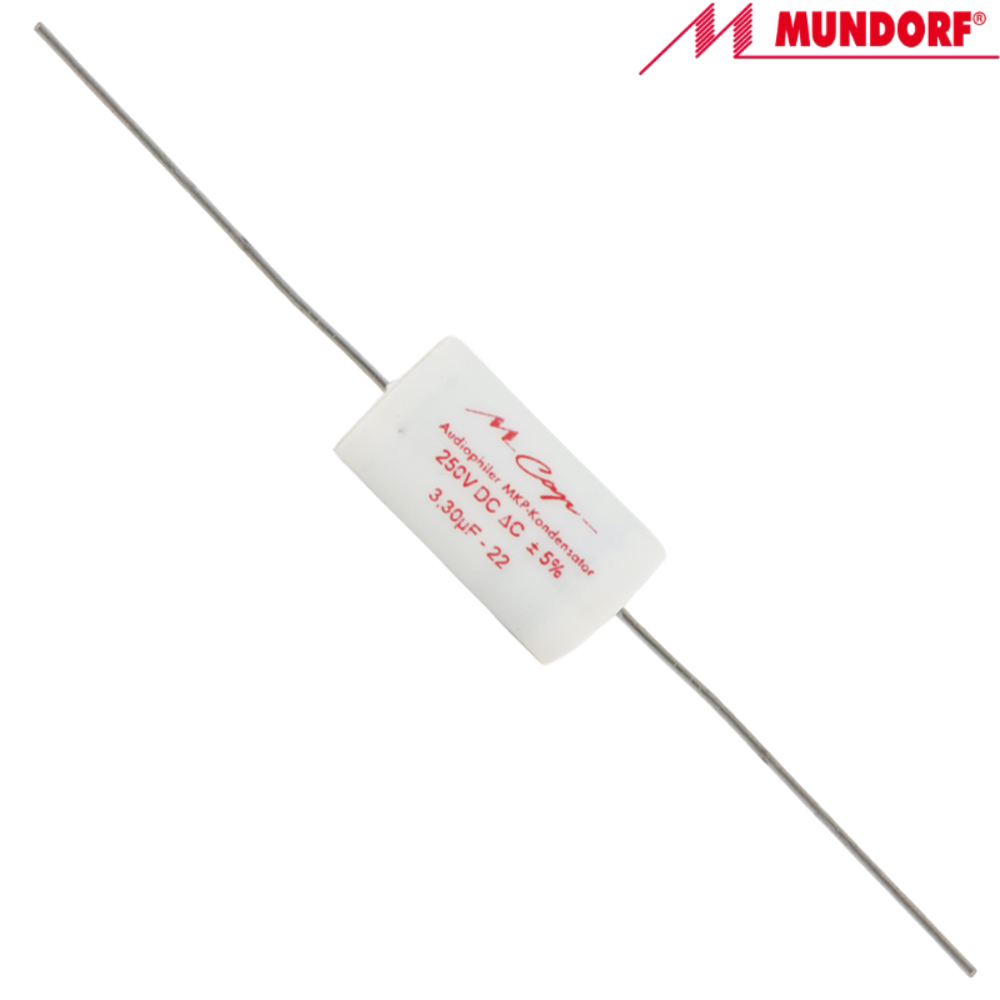 MCAP250-3,3: 3.3uF 250Vdc Mundorf MCap MKP Classic Capacitor