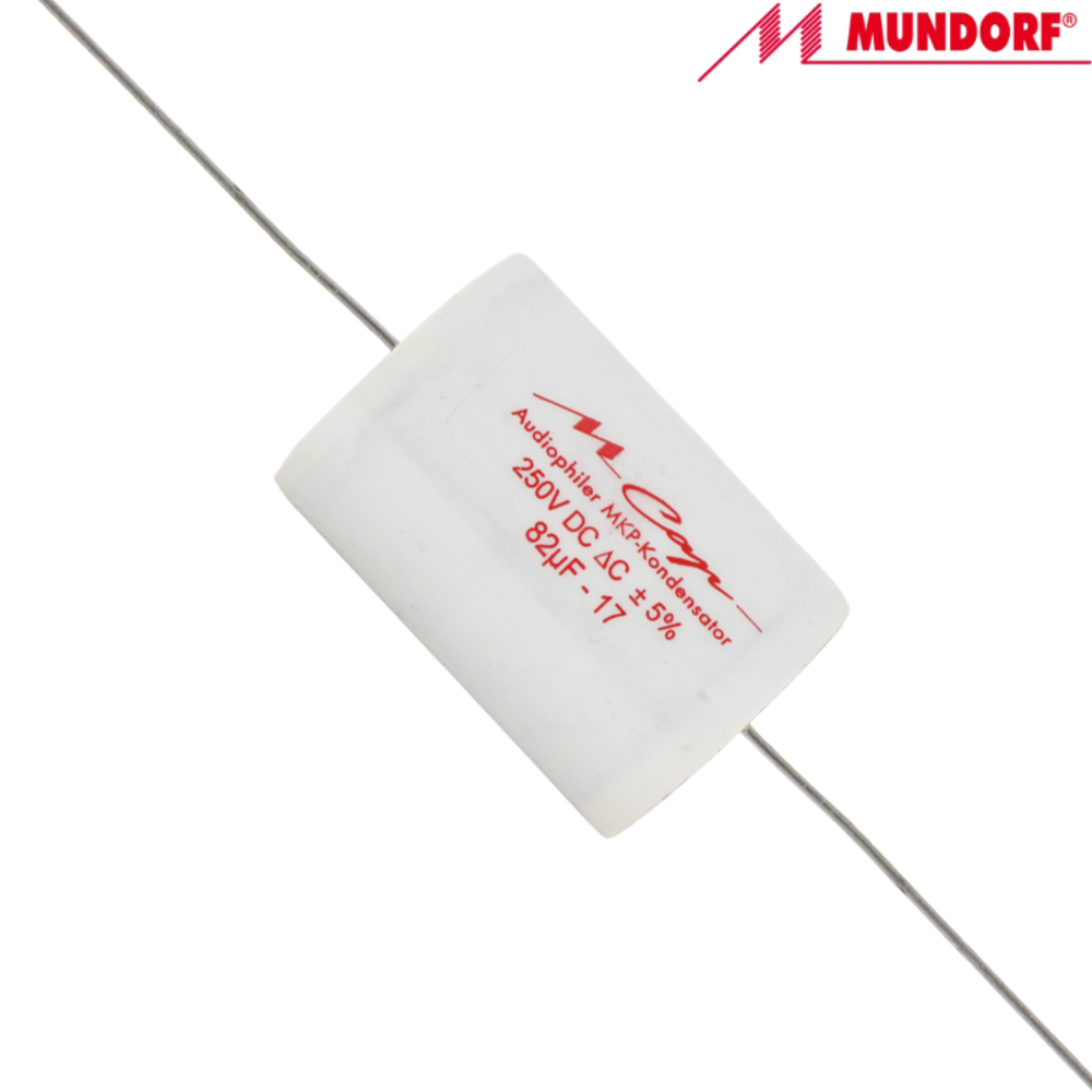 MCAP250-82: 82uF 250Vdc Mundorf MCap MKP Classic Capacitor