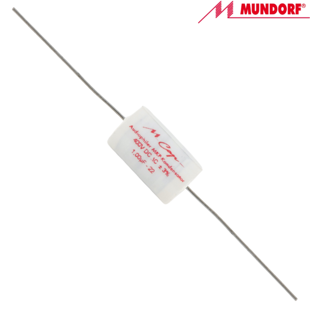 MCAP400-1,0: 1uF 400Vdc Mundorf MCap MKP Classic Capacitor