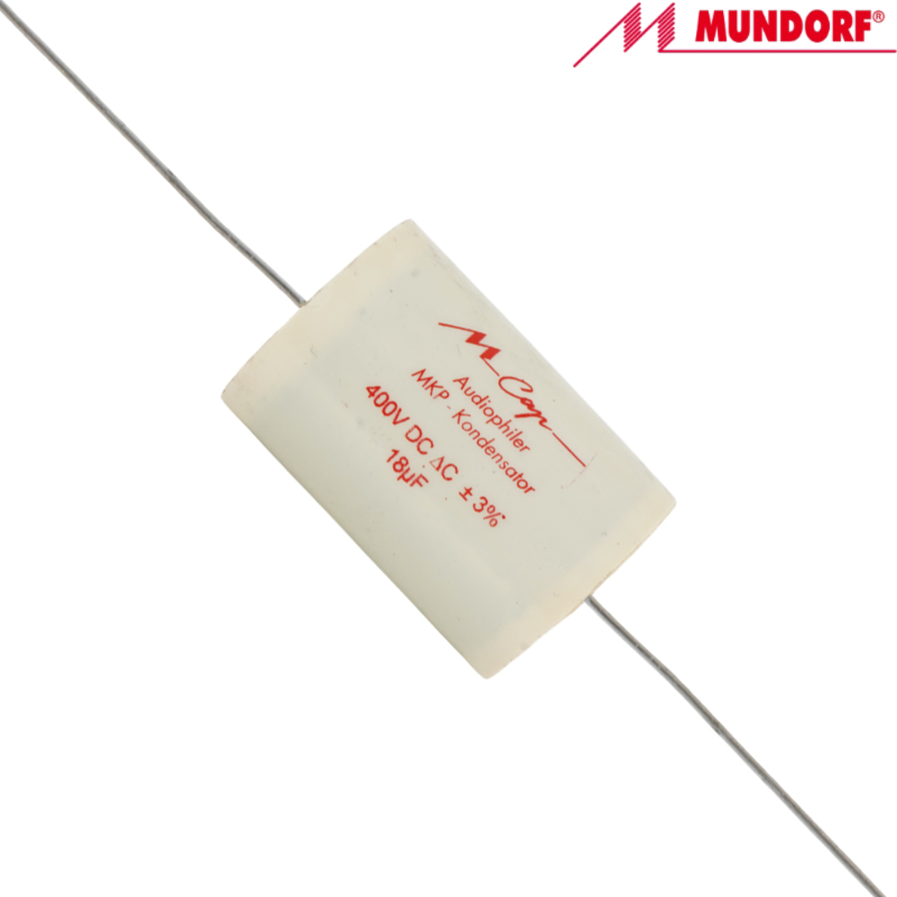 MCAP400-18: 18uF 400Vdc Mundorf MCap MKP Capacitor
