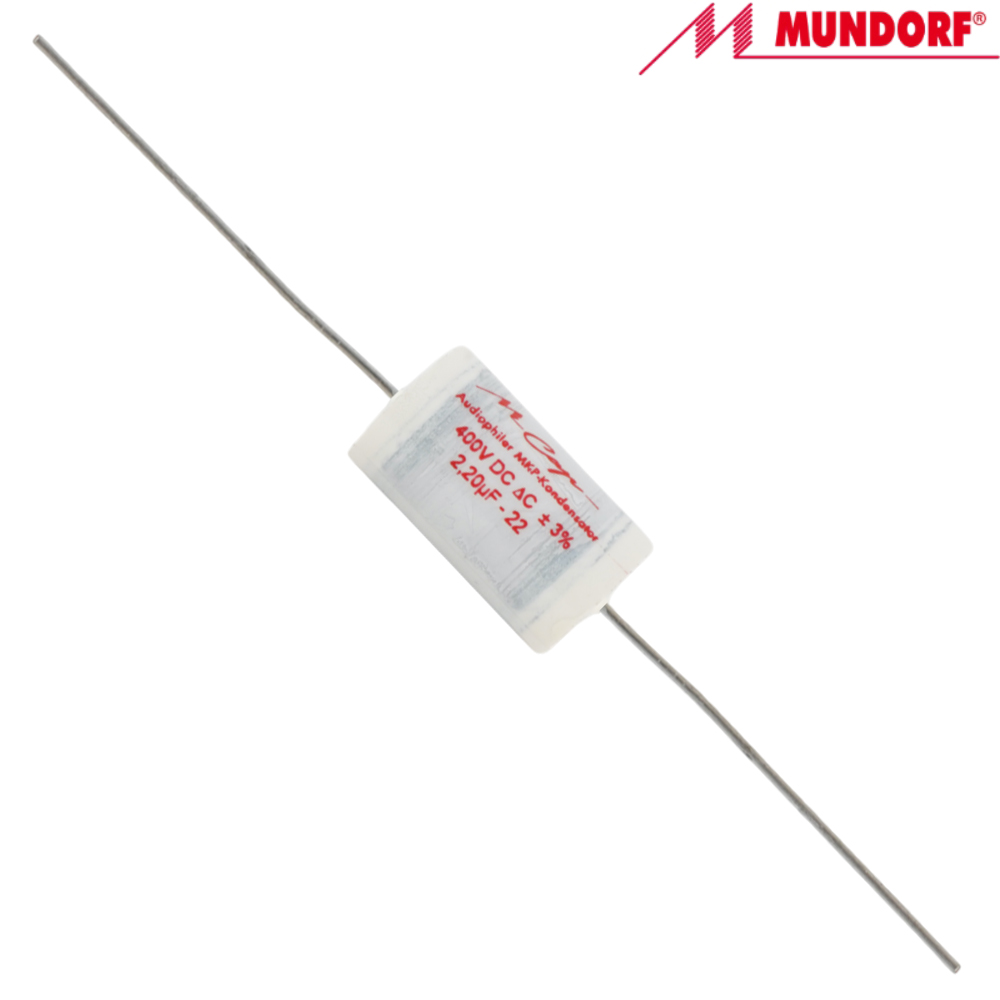 MCAP400-2,2: 2.2uF 400Vdc Mundorf MCap MKP Classic Capacitor